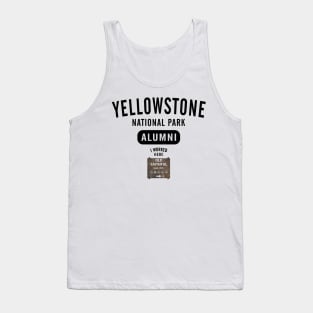 Old Faithful Yellowstone Alumni Tank Top